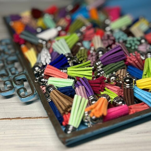 Custom Bag Tag / Key Chain - YOUR Poshmark QR code & closet name - Picture 3 of 4